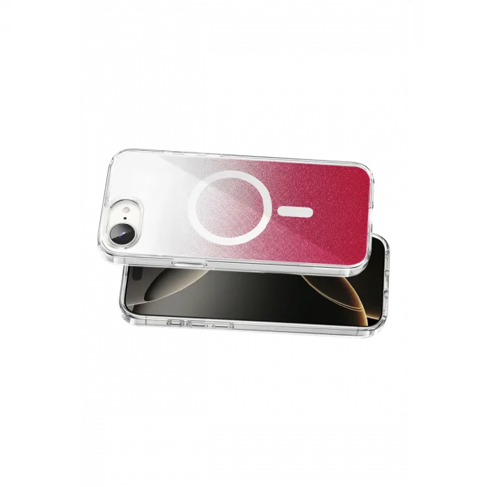 Onegif  İphone 17e Sora Simli Magsafe Kapak - Kırmızı