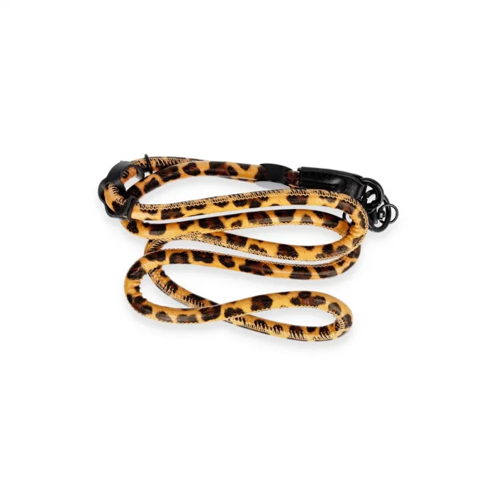 Onegif Jı Leopar Desenli Boyun Askısı - Turuncu