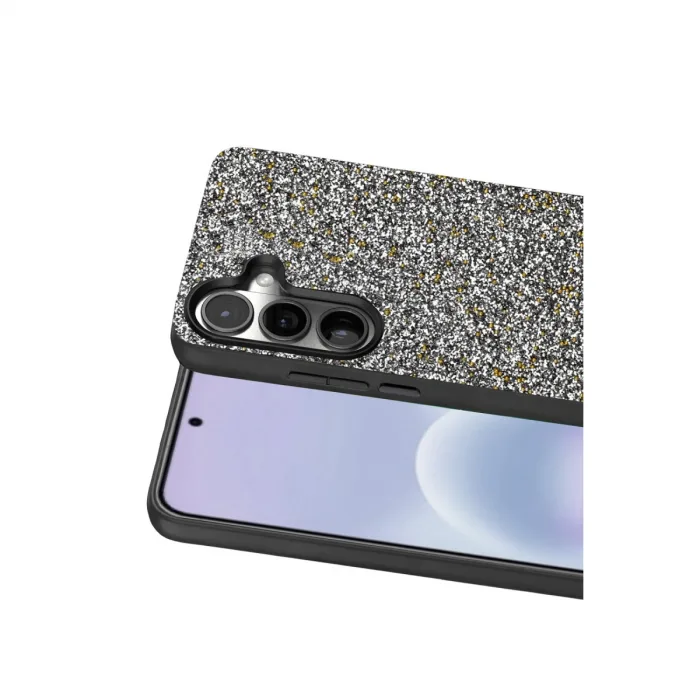 Onegif Samsung Galaxy A37 5g Bright Simli Kapak - Gold