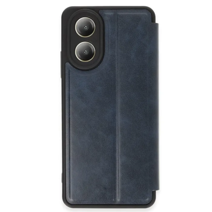 Oppo A38 Kılıf Flip Cover - Lacivert