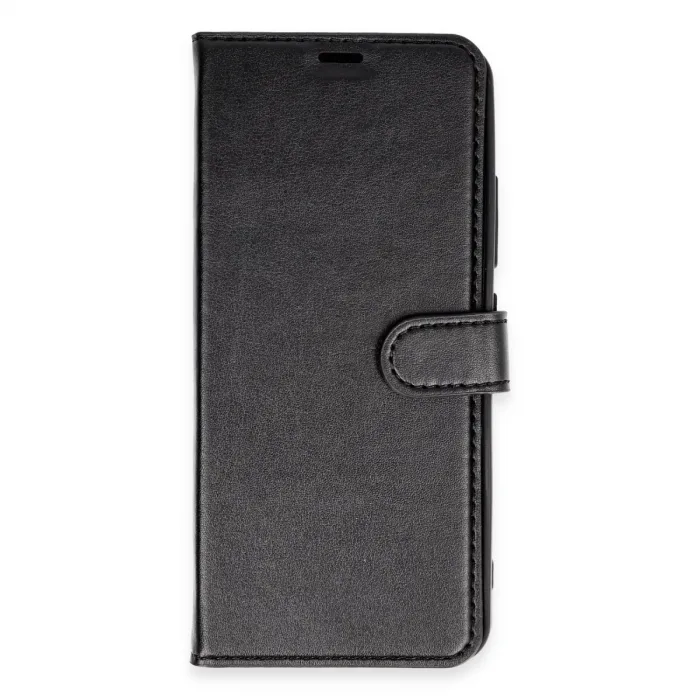 Oppo A38 Kılıf Trend S Plus Kapaklı Kılıf - Siyah