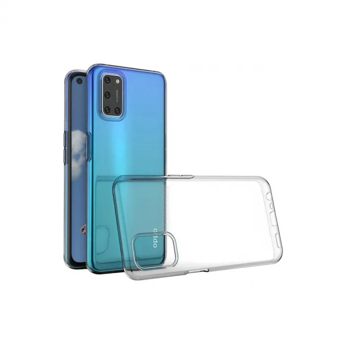 Oppo A52 Kılıf Lüx Şeffaf Silikon