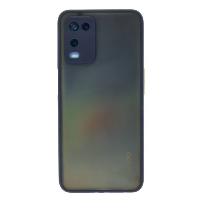 Oppo A54 4g Kılıf Montreal Silikon Kapak - Lacivert