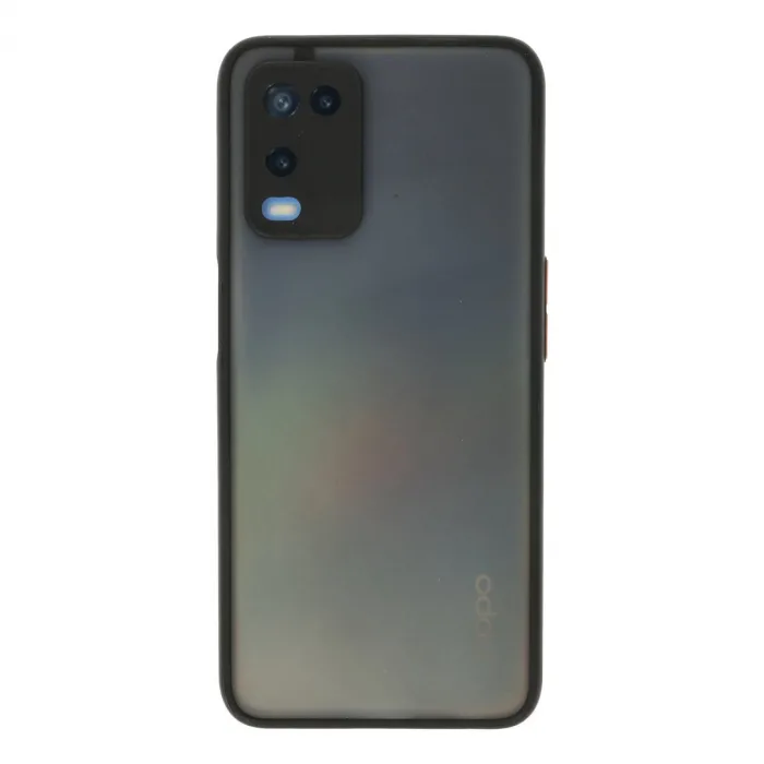 Oppo A54 4g Kılıf Montreal Silikon Kapak - Siyah