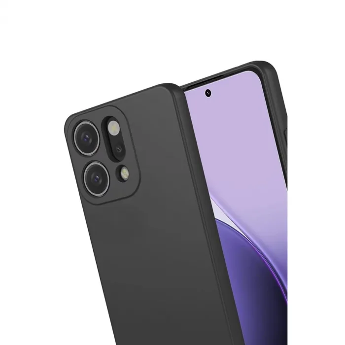 Oppo Reno 14 First Silikon - Siyah