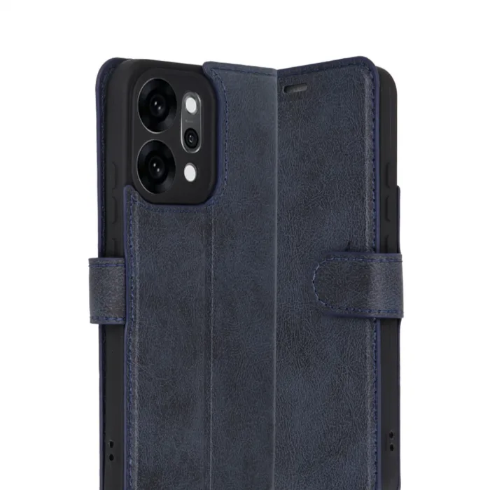 Oppo Reno 14 Trend S Plus Kapaklı Kılıf - Lacivert