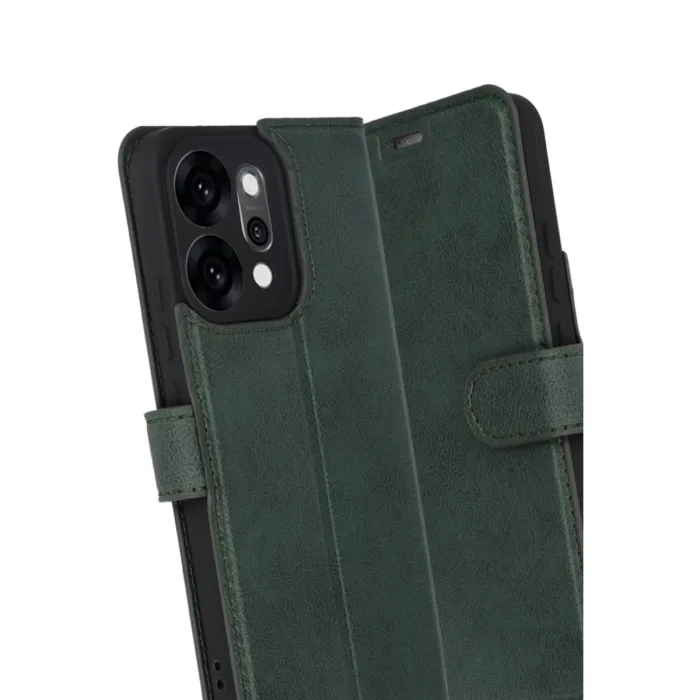 Oppo Reno 14 Trend S Plus Kapaklı Kılıf - Yeşil