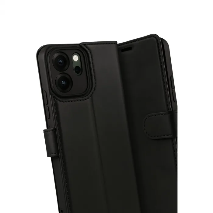 Oppo Reno 14f Trend S Plus Kapaklı Kılıf - Siyah