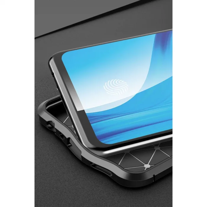 Oppo Reno 4 Lite Kılıf Auto Focus Kapak - Kırmızı