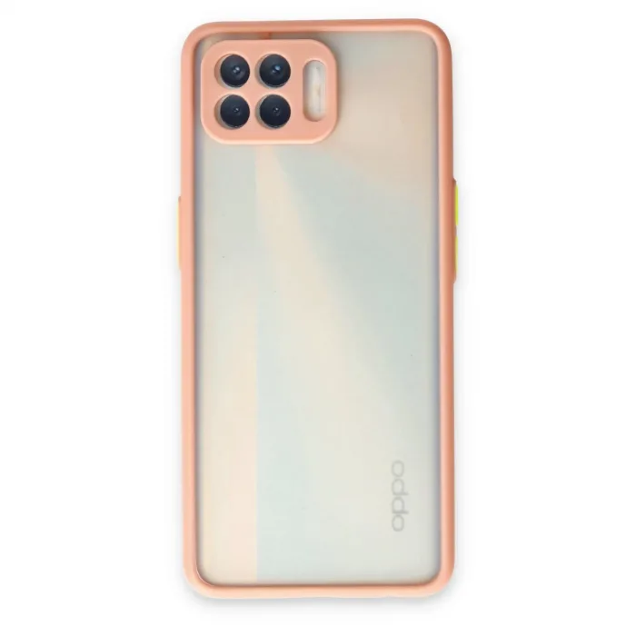 Oppo Reno 4 Lite Kılıf Montreal Silikon Kapak - Pembe