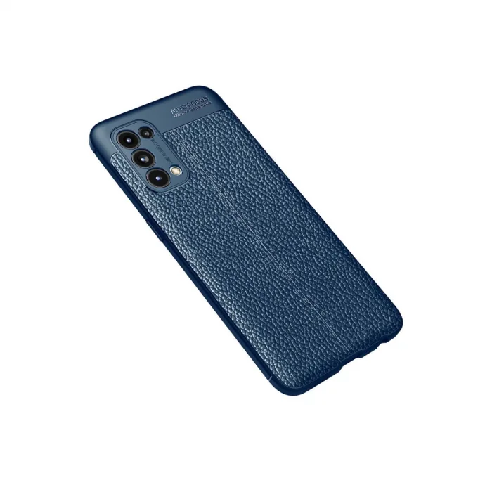 Oppo Reno 5 Kılıf Auto Focus Kapak - Lacivert