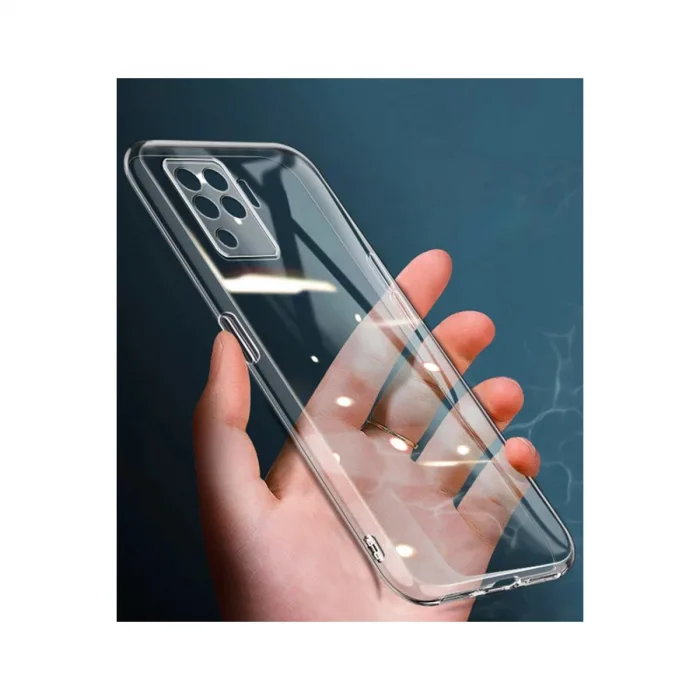 Oppo Reno 5 Lite Kılıf Lüx Şeffaf Silikon