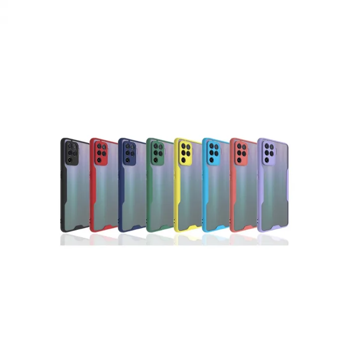 Oppo Reno 5 Lite Kılıf Platin Silikon - Sarı