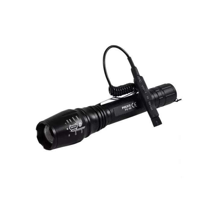 Police PS-90 Cree T6 LED Avcı Şarjlı El Feneri