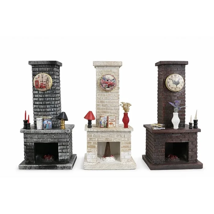 Polyester Şömine Tütsülük İk027