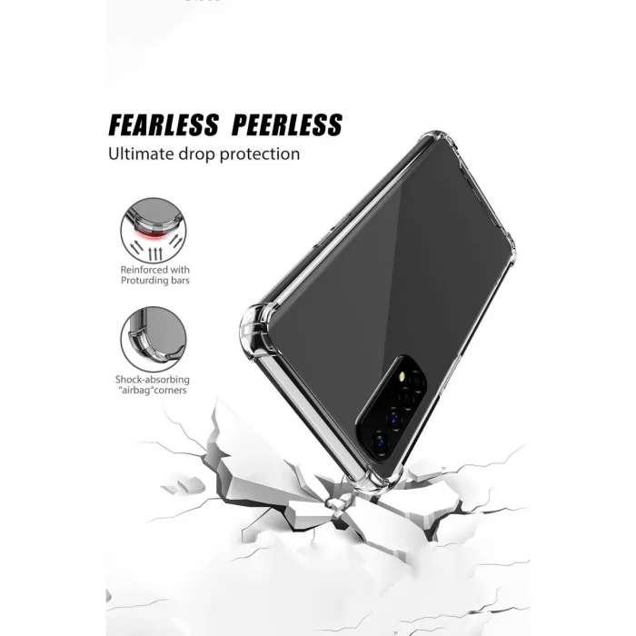 Realme 7 Kılıf Olex Tpu Silikon - Şeffaf