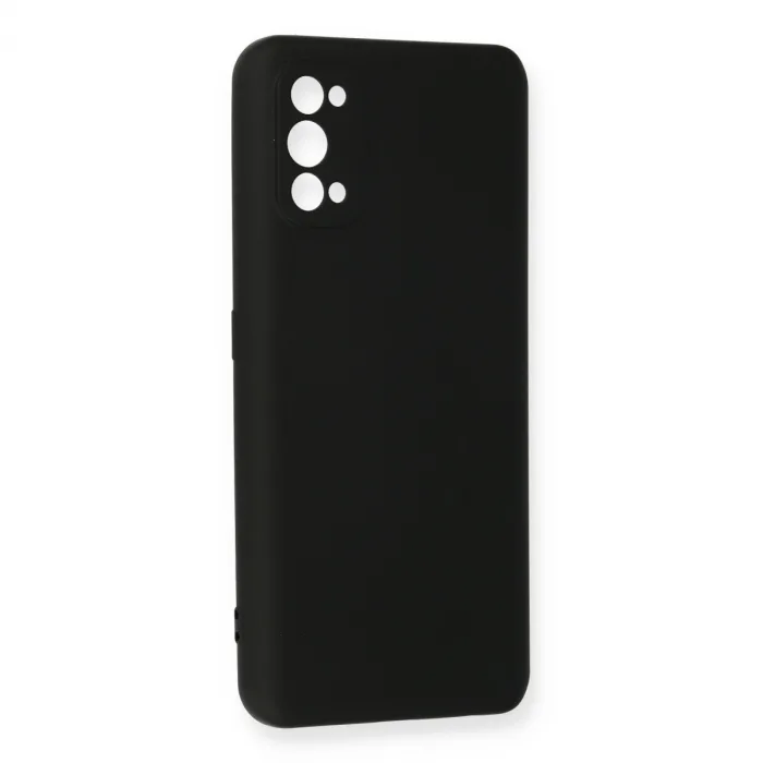 Realme 7 Pro Kılıf Nano İçi Kadife Silikon - Siyah