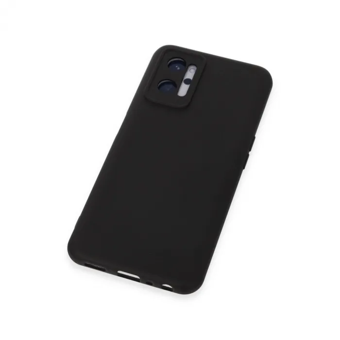 Realme 9i 4g Kılıf Nano İçi Kadife Silikon - Siyah