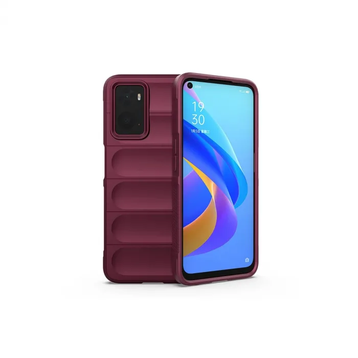 Realme 9i 4g Kılıf Optimum Silikon - Bordo
