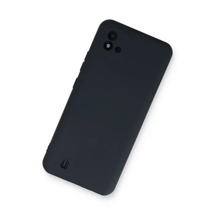Realme C11 2021 Kılıf Nano İçi Kadife Silikon - Lacivert