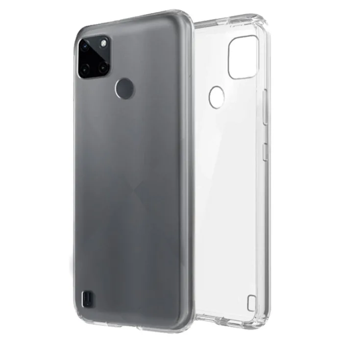 Realme C25y Kılıf Lüx Şeffaf Silikon