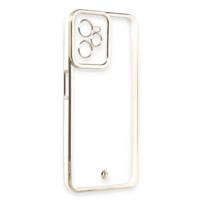Realme C35 Kılıf Liva Lens Silikon - Beyaz