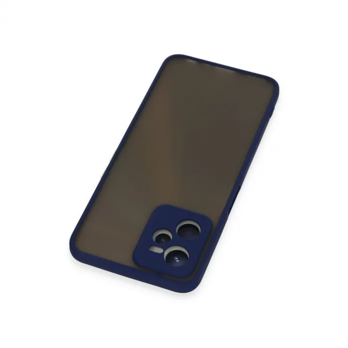 Realme C35 Kılıf Montreal Silikon Kapak - Lacivert