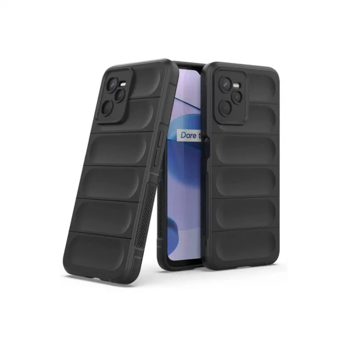 Realme C35 Kılıf Optimum Silikon - Siyah