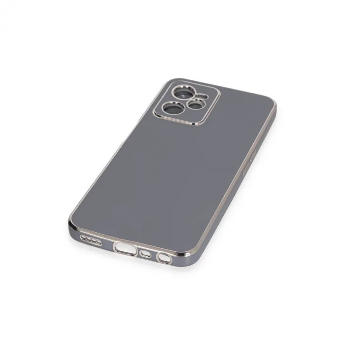 Realme C35 Kılıf Volet Silikon - Mavi