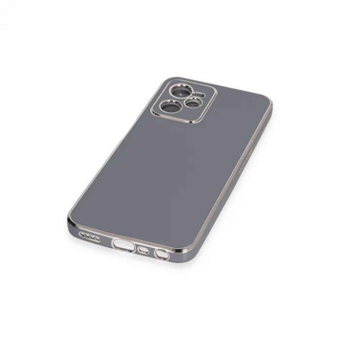 Realme C35 Kılıf Volet Silikon - Mavi