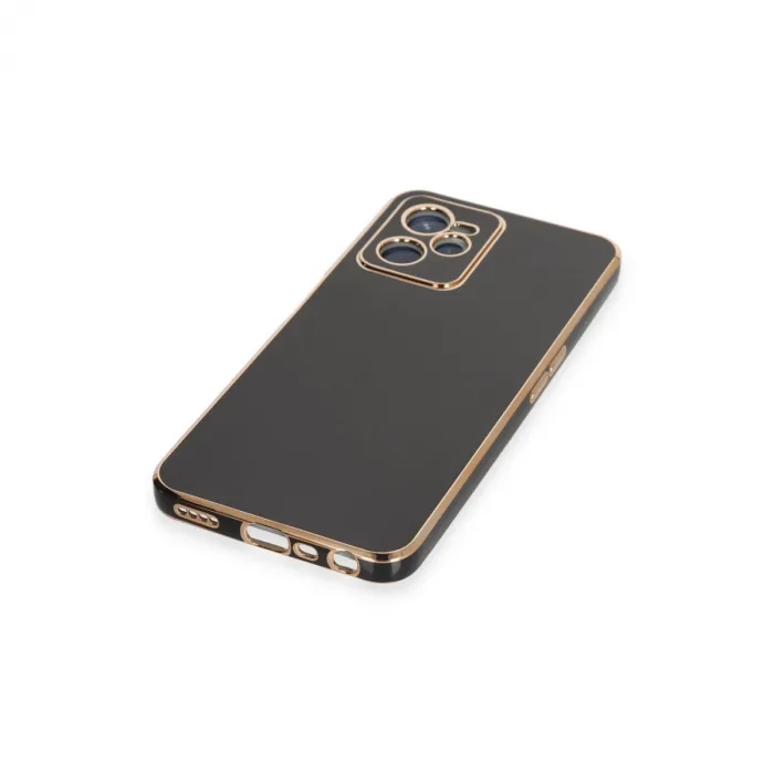 Realme C35 Kılıf Volet Silikon - Siyah