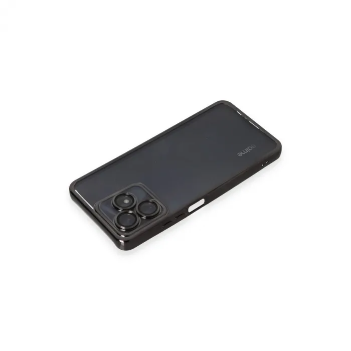 Realme C53 Kılıf Razer Lensli Silikon - Siyah