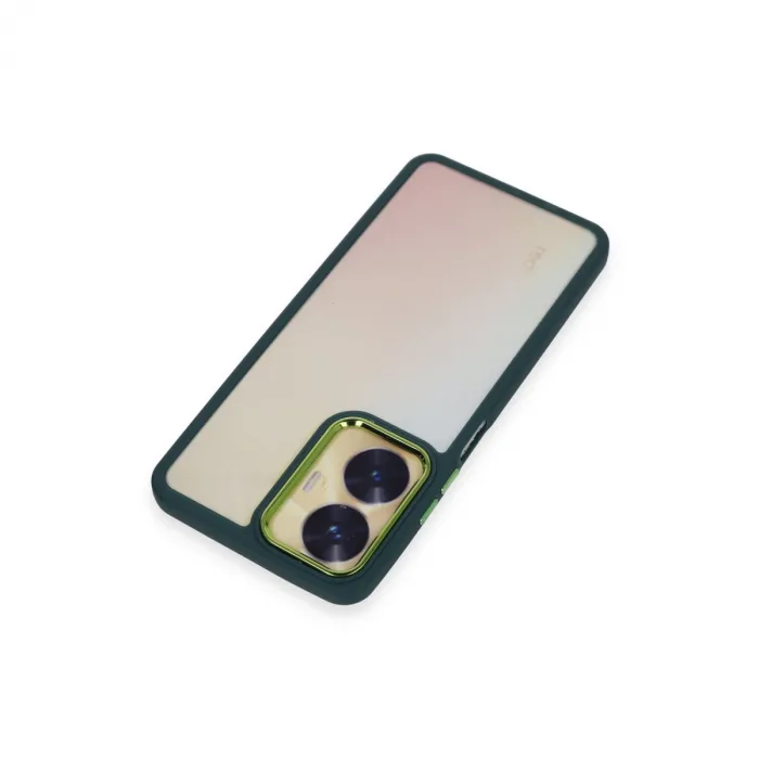 Realme C55 Kılıf Dora Kapak - Haki Yeşil