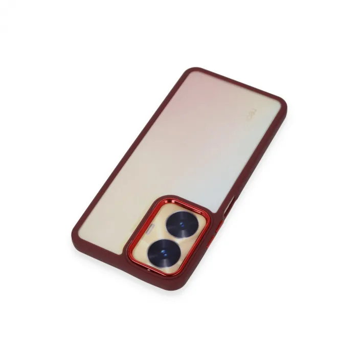 Realme C55 Kılıf Dora Kapak - Kırmızı