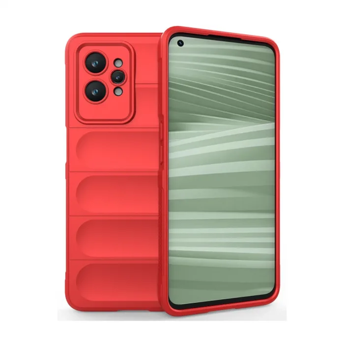Realme Gt2 Pro 5g Kılıf Optimum Silikon - Kırmızı