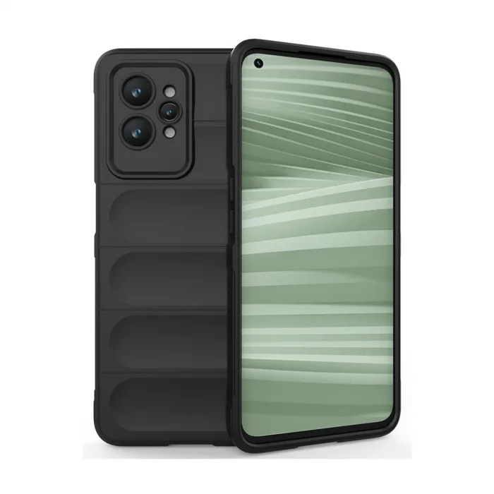 Realme Gt2 Pro 5g Kılıf Optimum Silikon - Siyah