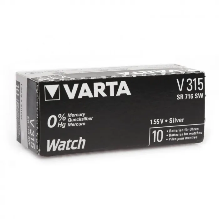 Renata 315 Sr716sw 1.55v Alkalin Saat Pili 10 Adet