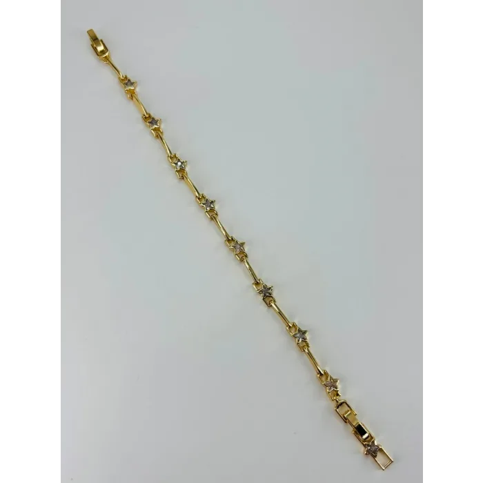 Renk  Pirinç Cm Bileklik 17+2 Cm  - Kbl0483