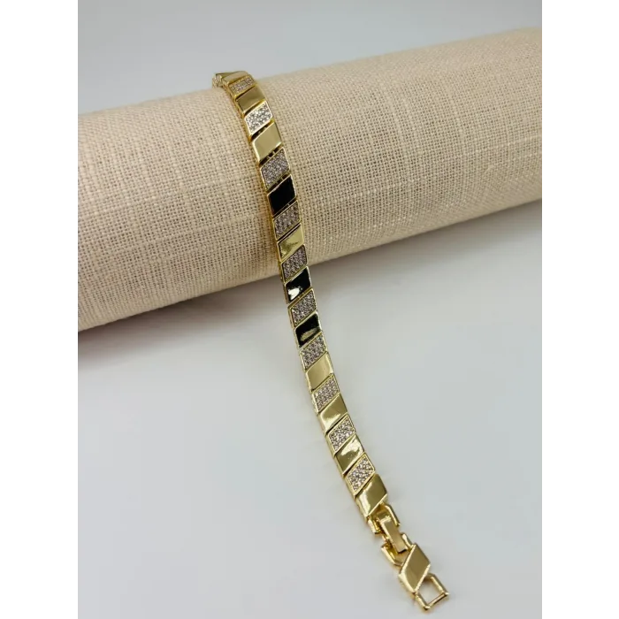 Renk  Pirinç Cm Bileklik 17+2 Cm  - Kbl0514