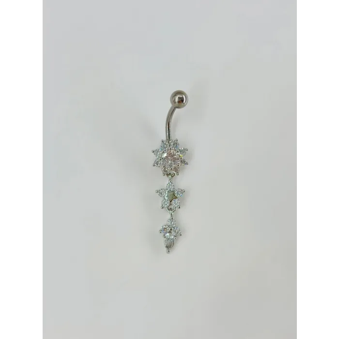 Sallantılı Göbek Piercing - Pg0005
