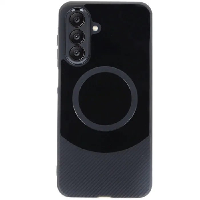 Samsung A16 5g Kılıf Maya Karbon Kapak - Siyah