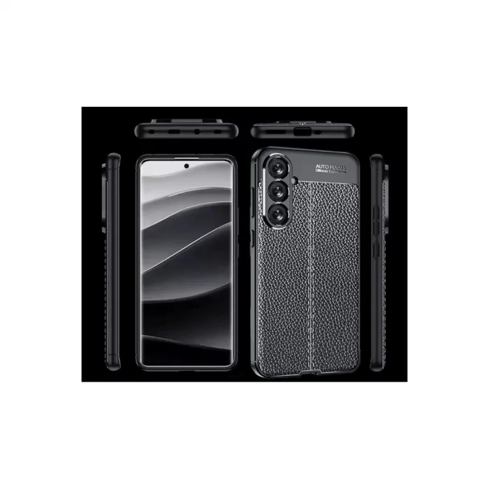 Samsung A56 Kılıf Auto Focus Kapak - Siyah