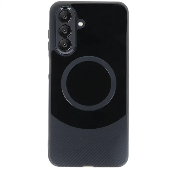Samsung A56 Kılıf Maya Karbon Kapak - Siyah