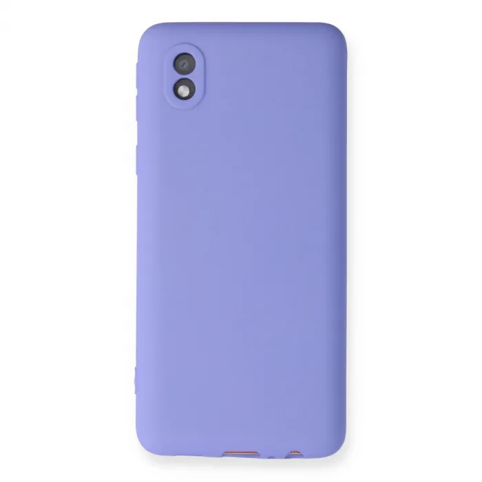 Samsung Galaxy A01 Core Kılıf First Silikon - Lila