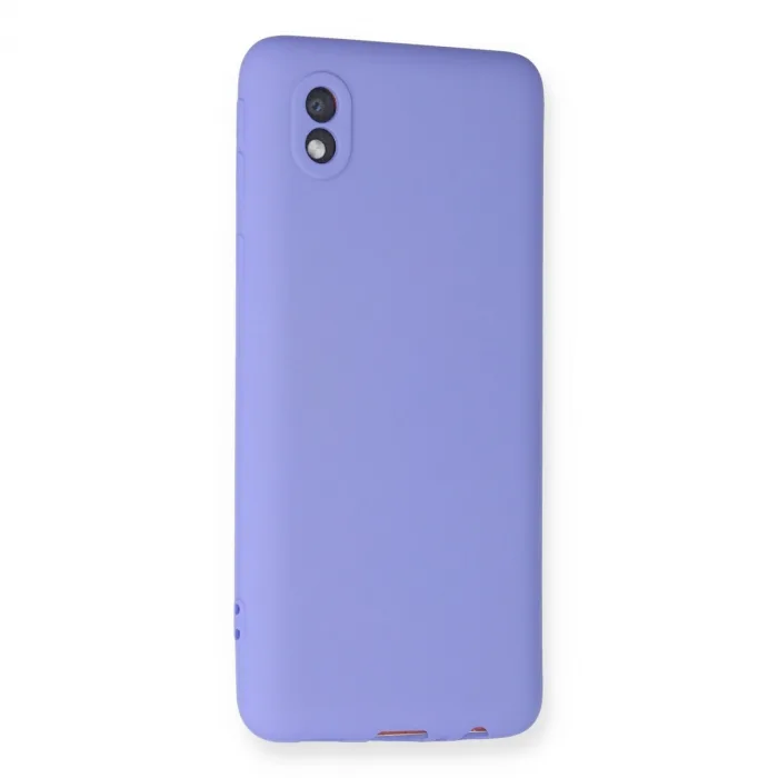 Samsung Galaxy A01 Core Kılıf First Silikon - Lila