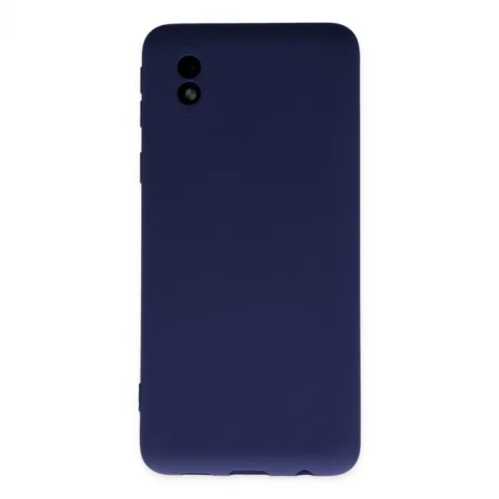 Samsung Galaxy A01 Core Kılıf Nano İçi Kadife Silikon - Lacivert
