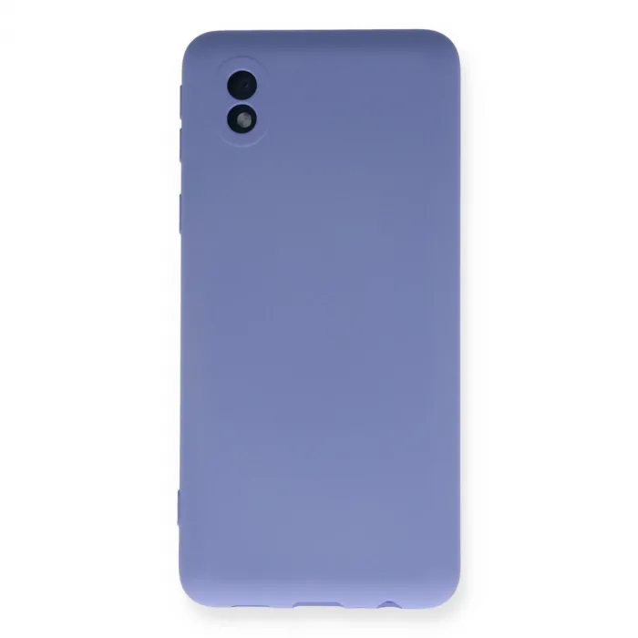 Samsung Galaxy A01 Core Kılıf Nano İçi Kadife Silikon - Lila