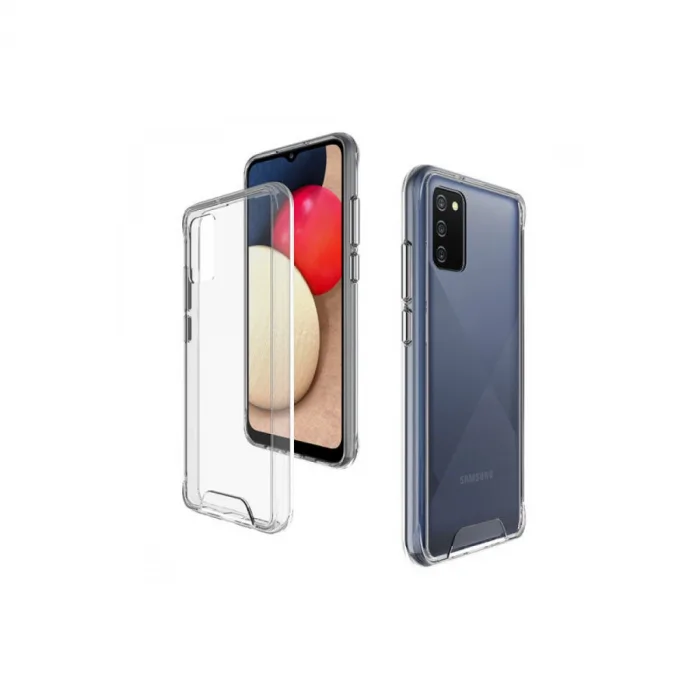 Samsung Galaxy A02S Kılıf Lüx Şeffaf Silikon