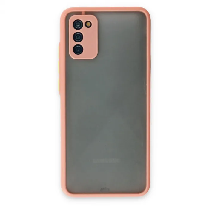 Samsung Galaxy A02s Kılıf Montreal Silikon Kapak - Pembe