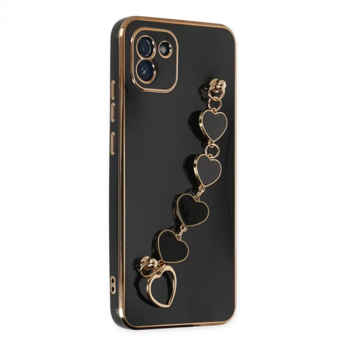 Samsung Galaxy A03 Kılıf Esila Silikon - Siyah